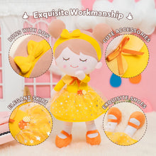 Ladda upp bild till gallerivisning, OUOZZZ Personalized Yellow Plush Doll