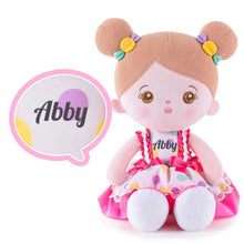 Afbeelding in Gallery-weergave laden, OUOZZZ OUOZZZ Personalized Doll + Backpack Bundle Colored Dots🍨 / Only Doll
