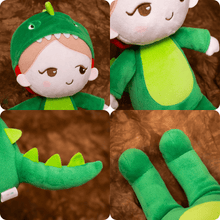 Cargar imagen en el visor de la galería, OUOZZZ Personalized Green Dinosaur Doll