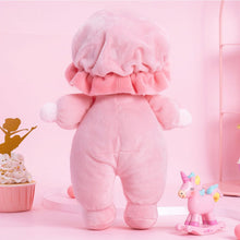 Afbeelding in Gallery-weergave laden, OUOZZZ Personalized Pink Mini Plush Rag Baby Doll