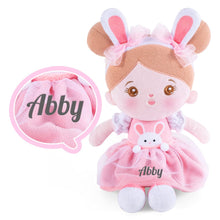 Load image into Gallery viewer, Personalizedoll Personalized Plush Doll + Shoulder Bag Combo Rabbit 🐰 / Only Doll
