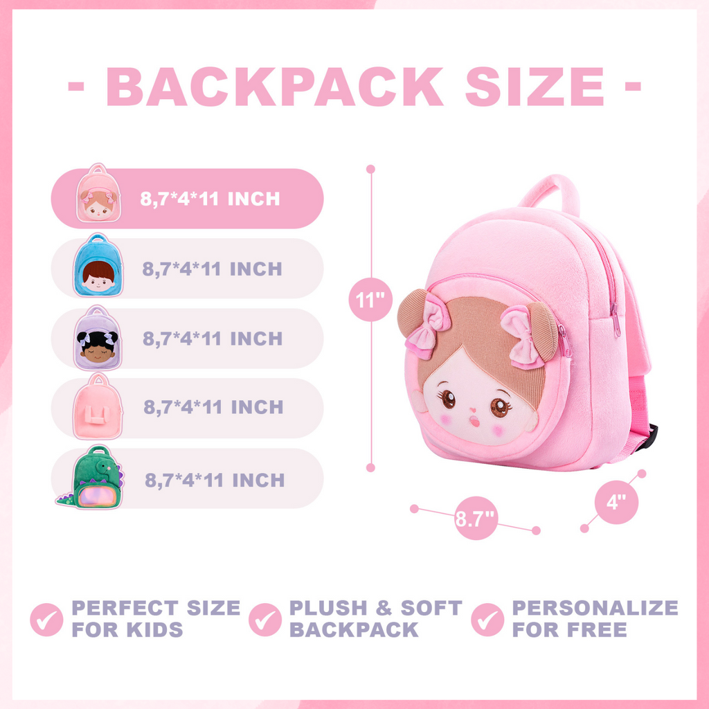 Personalized Baby Doll + Backpack Combo Gift Set