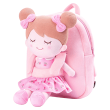 Load image into Gallery viewer, OUOZZZ Personalized Pink Plush Backpack Pink🌷