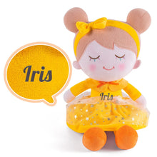 Charger l&#39;image dans la galerie, Personalizedoll Personalized Girl Doll + Optional Backpack Iris Yellow Doll / Only Doll