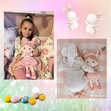 Afbeelding in Gallery-weergave laden, Personalized Bunny Plush Doll