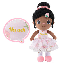 Afbeelding in Gallery-weergave laden, OUOZZZ Personalized Deep Skin Tone Plush Doll N - Strawberry