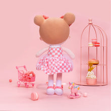Ladda upp bild till gallerivisning, OUOZZZ Personalized Pink Blue Eyes Girl Plush Rag Baby Doll