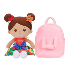Cargar imagen en el visor de la galería, Personalized Baby Girl Doll and Matching Backpack