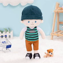 Carica l&#39;immagine nel visualizzatore di Gallery, OUOZZZ Personalized Blue Eyes &amp; Freckle Face Boy Doll