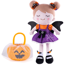 Indlæs billede til gallerivisning OUOZZZ Personalized Little Witch Plush Doll Gift Set Doll &amp; Yellow Basket